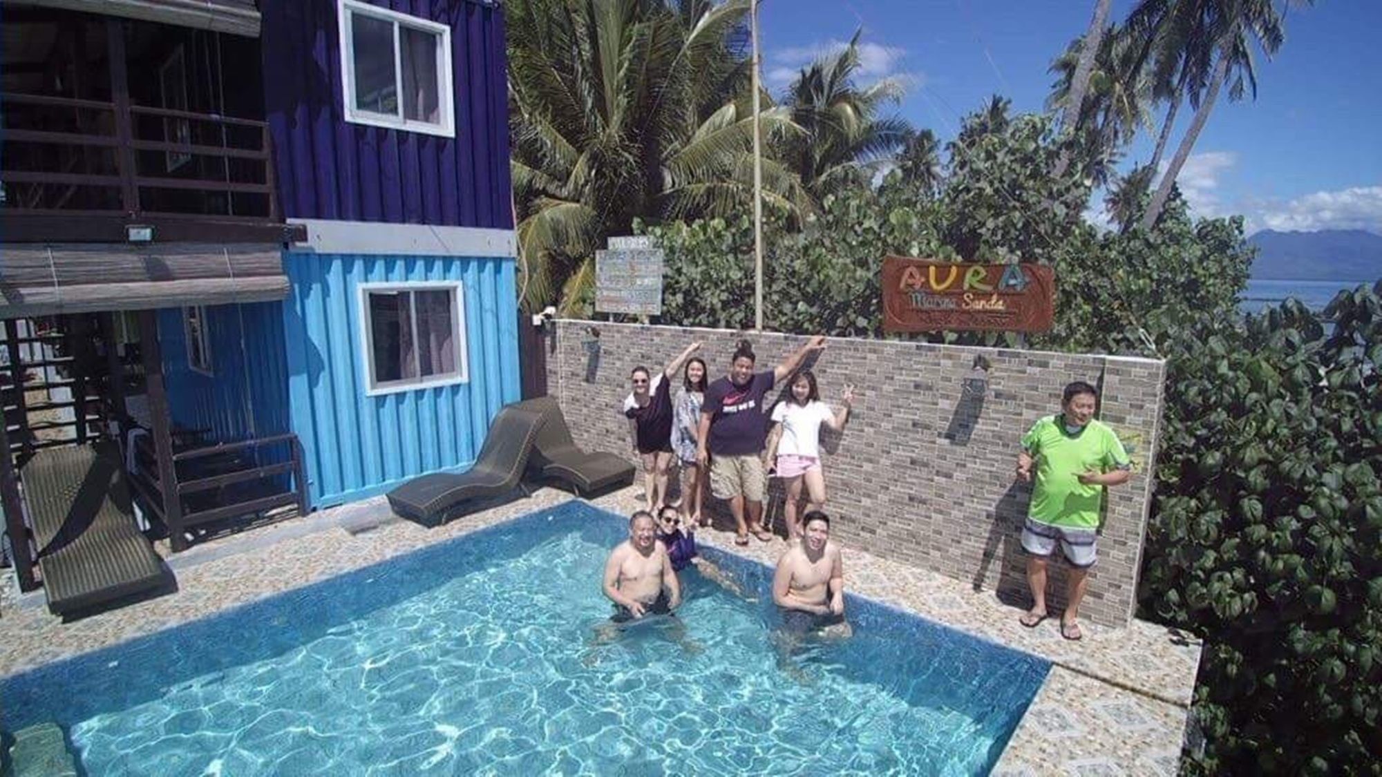 Aura Marina Sands Beach Resort Baler Exterior foto